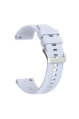 KILIFTECH Huawei Watch GT5 Pro 46mm Uyumlu Zore KRD-130 Silikon Kordon Strap Kayış-Buz Mavisi - 5