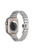 KILIFTECH Watch 7 41mm Uyumlu KRD-83 Metal Zore Kordon-Rose Gold - 3