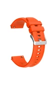 KILIFTECH Huawei Watch GT5 Pro 46mm Uyumlu Zore KRD-130 Silikon Kordon Strap Kayış-Buz Mavisi - 4
