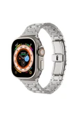 KILIFTECH Watch 7 41mm Uyumlu KRD-83 Metal Zore Kordon-Rose Gold - 2