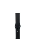 KILIFTECH Galaxy Watch 42mm Band Serisi 20mm Klasik Kordon Silikon Strap Kayış-Siyah - 1