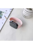 Doping Digital Watch 40mm Uyumlu KRD-31 Solo Loop Small Zore Kordon-Pembe - 1