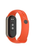KILIFTECH Xiaomi Mi Band 9 Serisi Klasik Kordon Silikon Strap Kayış-Koyu Kırmızı - 2