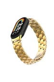 zore Xiaomi Mi Band 8 KRD-04 Metal Kordon-Gold thumbnail 2