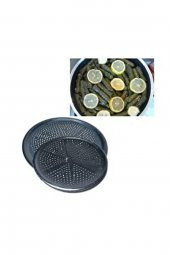Metal Sarma Dolma Kapağı 2li Set Yaprak Sarma Altlığı Dolma Pişirme Aparatı - 1
