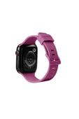 mobiledepo Watch Ultra 49mm Kordon KRD-23 Uyumlu Strap Kayış MBD- Mürdüm - 1