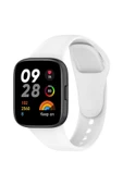 prolysus Xiaomi Redmi Watch 3 Uyumlu KRD-81 Uyumlu PRL Kordon Beyaz thumbnail 1