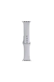 zore Watch 38mm Band Serisi Uyumlu Klasik Kordon Silikon Strap Kayış-Cloud Gray - 1