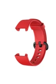 KILIFTECH Xiaomi Redmi Watch (Mi Watch Lite) Uyumlu Klasik Zore Kordon-Kırmızı thumbnail 1