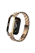prolysus Xiaomi Mi Band 7 Uyumlu KRD-04 Metal PRL Kordon Rose Gold thumbnail 5