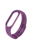 KILIFTECH Xiaomi Mi Band 7 Uyumlu Klasik Zore Kordon-Mor - 1