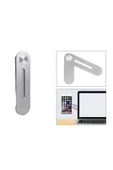 Goktugaksesuar Zore F21 Laptop - Monitör Telefon Tutucu-Gümüş - 1