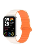 KILIFTECH Xiaomi Redmi Watch 4 Silikon Kordon Zore KRD-105 Strap Kayış-Pudra - 3