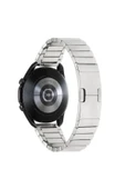 KILIFTECH Xiaomi Amazfit Pace Uyumlu KRD-82 22mm Metal Zore Kordon-Gümüş - 8