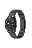 KILIFTECH Xiaomi Amazfit Pace Uyumlu KRD-82 22mm Metal Zore Kordon-Gümüş - 2