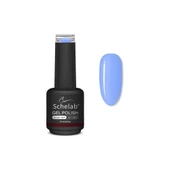 Schelab 3 Adımda Kalıcı Jel Oje 015 Vivid Blue 15 ml - 1