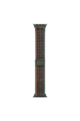 KILIFTECH Watch 10 42mm Uyumlu KRD-91 Hasır Kordon Strap Kayış-Koyu Yeşil - 1