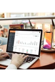KILIFTECH Zore SJ05 Laptop - Monitör Telefon Tutucu-Gümüş - 3