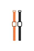 KILIFTECH Xiaomi Redmi Watch 2 Silikon Kordon Zore KRD-105 Strap Kayış-Pudra - 6