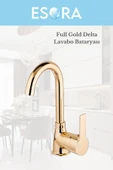ESORA Full Gold Lavabo Bataryası - 1