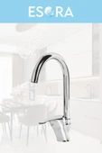 ESORA Robot Duş Sistemi, Baston Lavabo & Mutfak ve Banyo Bataryası 4'lü Set (Arıtma Musluğu Hediyeli) thumbnail 5