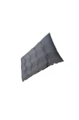 Mazi Home Yer Minderi 120 cm x 80 cm Antrasit Minder Düğmeli - 2