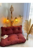 MÇ HOME Palet Minderi Yer Minderi 2 'li Takım Puf Minder - 5