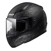 LS2 RAPID 2 KAIJU MAT SİYAH-KIRMIZI-BEYAZ KASK - XL - 1