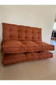 FABRİCAHOME Kombo Berlin 5 Oturma Minderi Yer Minderi Açılabilir Minder Katlanır Yatak - 2