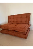 FABRİCAHOME Kombo Berlin 5 Oturma Minderi Yer Minderi Açılabilir Minder Katlanır Yatak - 1