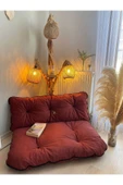 MÇ HOME Palet Minderi Yer Minderi 2 'li Takım Puf Minder - 4