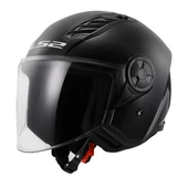 LS2 AIRFLOW 2 MAT SİYAH KASK - M - 1