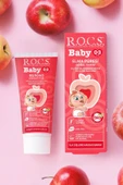 R.O.C.S. Elma Püresi Tadında 0-3 Yaş Florürsüz Bebek Diş Macunu 35 ml - 6