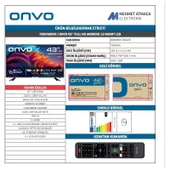 Onvo  43OV6000F 43" 109 Ekran Uydu Alıcılı Full HD Smart LED TV thumbnail 2