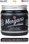 MORGAN'S POMADE Morgan's Matt Clay Smooth Firm Hold - Güçlü Tutuş Sağlayan Şekillendirici Kil 120 ml thumbnail 1
