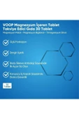 Magnezyum Malat, Sitrat Ve Bisglisinat - 200 Mg | 30 Tablet - 2