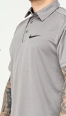 Nike EF-4545 Erkek Battal Polyester Mesh Polo Yaka T-Shirt - 1