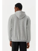 No Fear Erkek Sweatshirt Kapüşonlu Gri M500241 - 2