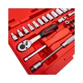 İZELTAŞ 1/4" ALTI KÖŞE LOKMA ANAHTAR VE BİTS SET 45 PARÇA thumbnail 6