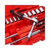 İZELTAŞ 1/4" ALTI KÖŞE LOKMA ANAHTAR VE BİTS SET 45 PARÇA thumbnail 4