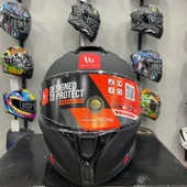 MT Helmets Targo S Solid A1 Mat Kask - 4