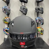 MT Helmets Targo S Solid A1 Mat Kask - 5