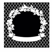 HOME DECOR MİNİ STENCIL HDM-195 25X25 - 1