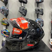 MT Helmets Thunder 4 Sv Solid A1 Parlak Siyah Motosiklet Kaskı - 2