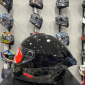 MT Helmets Thunder 4 Sv Solid A1 Parlak Siyah Motosiklet Kaskı - 4