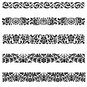 HOME DECOR MİNİ STENCIL HDM-197 25X25 - 1