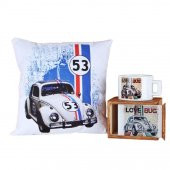 The Love Bug Araba Puf Yastık Kutulu Kupa İkili Set - 1