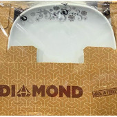 DIAMOND PORSELEN KARE YEMEK TAKIMI 24 PARÇA - 1