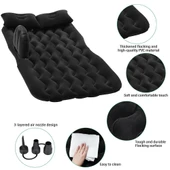 oto araç içi seyahat yatağı siyah renk / SYES35 thumbnail 3