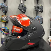MT Helmets Thunder 4 Sv Solid A1 Mat Siyah Motosiklet Kaskı - 2
